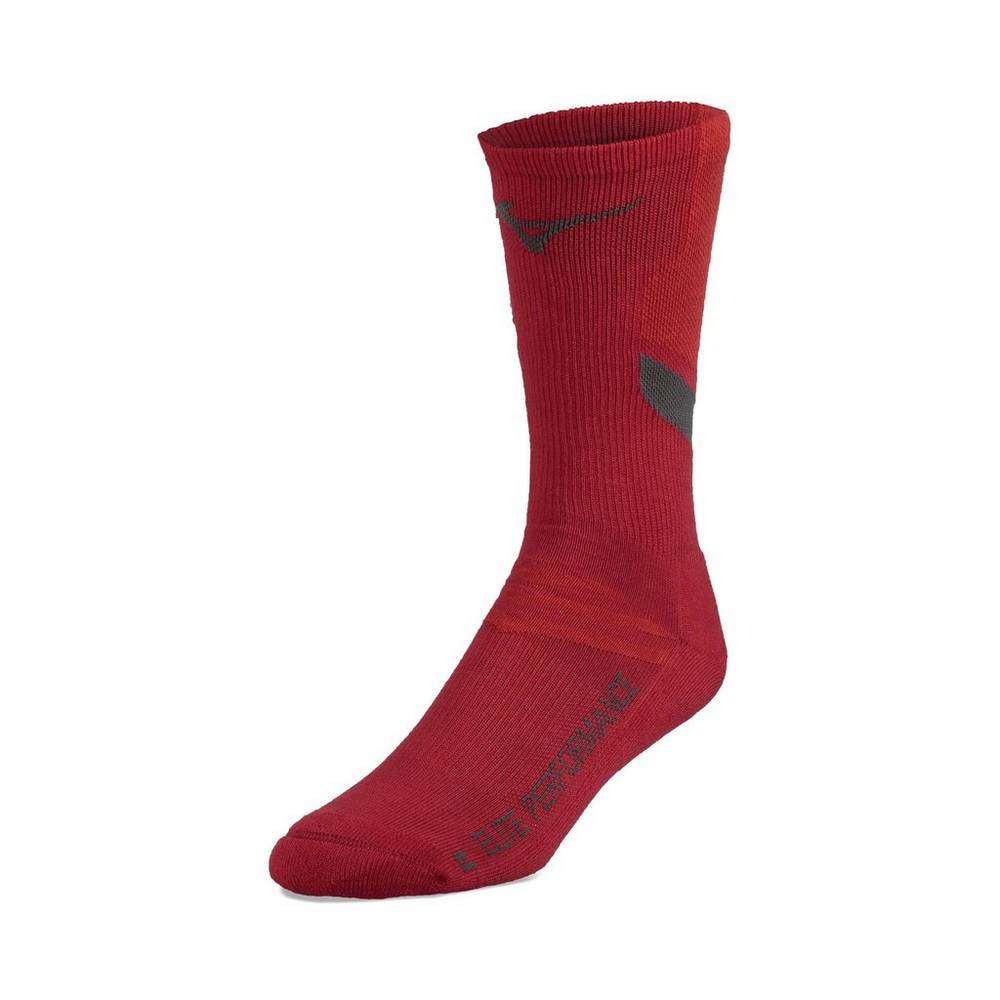 Mizuno Men's RUNBIRD® Crew Volleyball Socks Red (480189-ZOS)